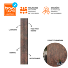 Painel Ripado Eva Laminado Autocolante 10cm Urban Corten | Va